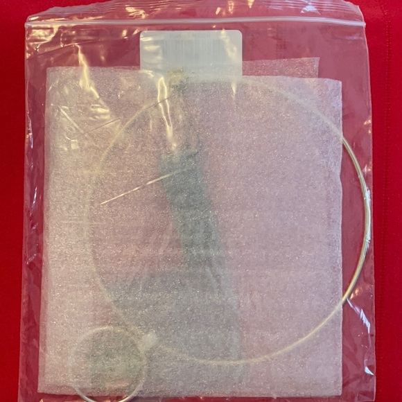 ROBERT LEE MORRIS GOLD SILVER TONE ABALONE WIRE CHOKER NECKLACE NWT - Picture 11 of 15